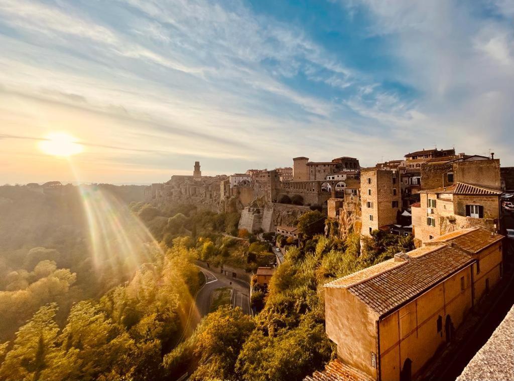 Casa Lucy Lägenhet Pitigliano Exteriör bild